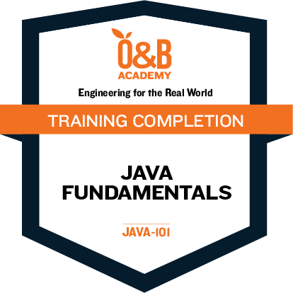 Java Fundamentals Badge