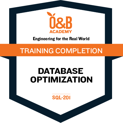Database Optimization Badge